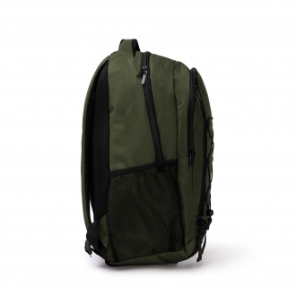 DONKER - Plecak z poliestru 600D z kieszenią na laptopa i sznurkiem z przodu