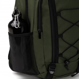 DONKER - Plecak z poliestru 600D z kieszenią na laptopa i sznurkiem z przodu