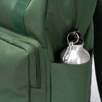 LEVIX - Plecak z poliestru z recyklingu z kieszenią na laptopa