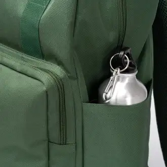 LEVIX - Plecak z poliestru z recyklingu z kieszenią na laptopa