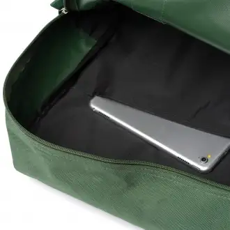 LEVIX - Plecak z poliestru z recyklingu z kieszenią na laptopa