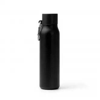 CUBEL - Termos (550ml) ze stali nierdzewnej z recyklingu z karabińczykiem