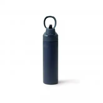 KELIS - Kubek termiczny (700ml) ze słomką z podwójnymi ściankami ze stali nierdzewnej z recyklingu