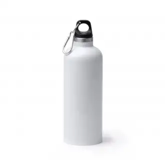 LUWAK - Butelka (550ml) z podwójnymi ściankami ze stali nierdzewnej z recyklingu, zakrętka z karabińczykiem