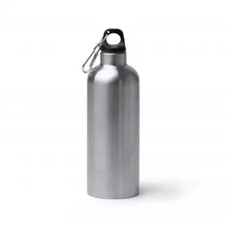 LUWAK - Butelka (550ml) z podwójnymi ściankami ze stali nierdzewnej z recyklingu, zakrętka z karabińczykiem