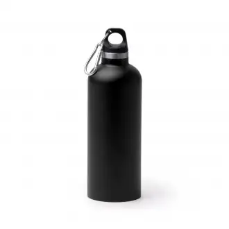 LUWAK - Butelka (550ml) z podwójnymi ściankami ze stali nierdzewnej z recyklingu, zakrętka z karabińczykiem