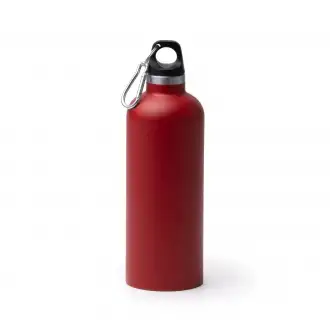 LUWAK - Butelka (550ml) z podwójnymi ściankami ze stali nierdzewnej z recyklingu, zakrętka z karabińczykiem