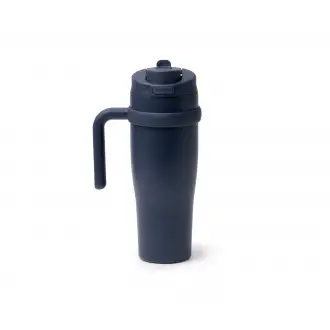 KALAM - Kubek termiczny (900ml) ze słomką, wykonany ze stali nierdzewnej z recyklingu
