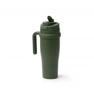 KALAM - Kubek termiczny (900ml) ze słomką, wykonany ze stali nierdzewnej z recyklingu