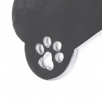 CHOP - Metalowy brelok w kształce kości