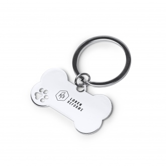 CHOP - Metalowy brelok w kształce kości