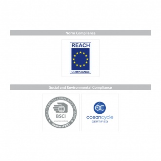 ZENITH - Torba sportowa 30l z plastiku z recyklingu