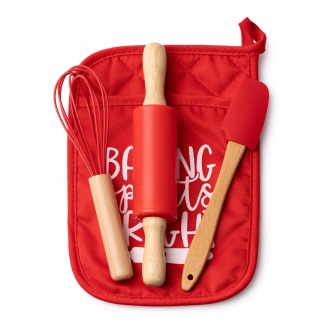 GINGER - Zestaw kuchenny w świątecznym stylu