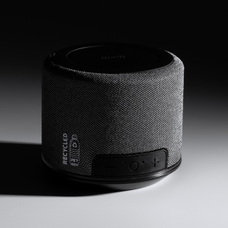 TENOR - Głośnik Bluetooth ze stacją dokującą 5W, z tkaniny RPET