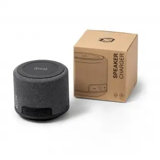 TENOR - Głośnik Bluetooth ze stacją dokującą 5W, z tkaniny RPET