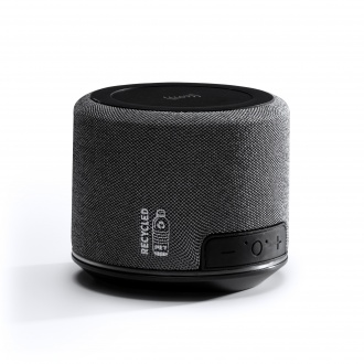 TENOR - Głośnik Bluetooth ze stacją dokującą 5W, z tkaniny RPET