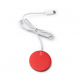 WUDY - Magnetyczna ładowarka bezprzewodowa z aluminium z recyklingu, 15 W