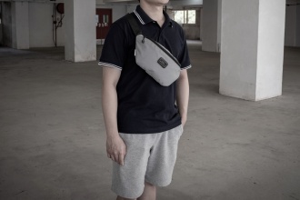 BUMBLE ECO - Nerka, saszetka wykonana z wodoodpornego materiału RPET