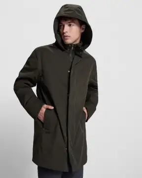 DOME - Kurtka typu parka z odpinanym kapturem