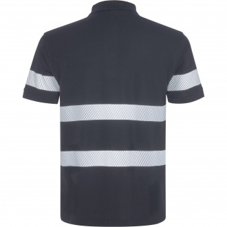 FORAN - Koszulka polo z paskami odblaskowymi o wysokiej widoczności