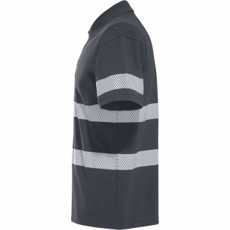 FORAN - Koszulka polo z paskami odblaskowymi o wysokiej widoczności