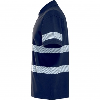 FORAN - Koszulka polo z paskami odblaskowymi o wysokiej widoczności