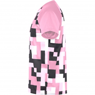 VENTOR - Koszulka techniczna unisex 150 g/m² z geometrycznym wzorem