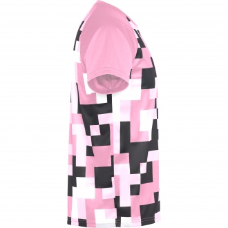 VENTOR - Koszulka techniczna unisex 150 g/m² z geometrycznym wzorem