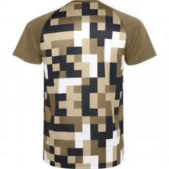 VENTOR - Koszulka techniczna unisex 150 g/m² z geometrycznym wzorem