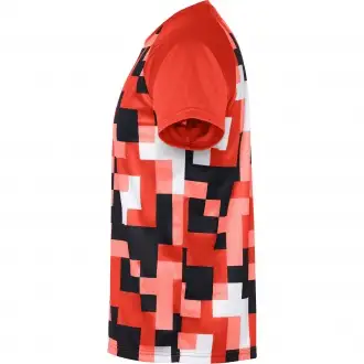 VENTOR - Koszulka techniczna unisex 150 g/m² z geometrycznym wzorem