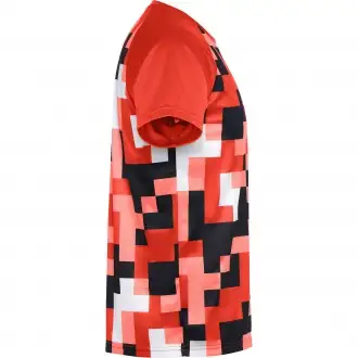 VENTOR - Koszulka techniczna unisex 150 g/m² z geometrycznym wzorem