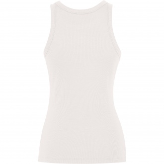 DRIBE - Damska prążkowana koszulka na ramiączkach (220 g/m², 95% bawełna)