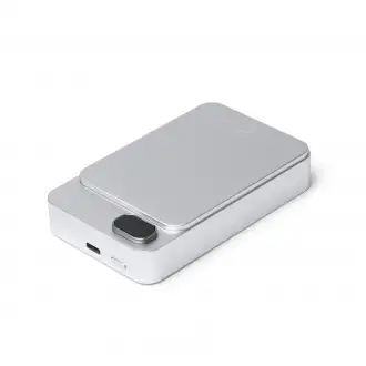 VATUM - Powerbank z ładowaniem bezprzewodowym i ekranem wyświetlającym poziom baterii, 10 000 mAh.