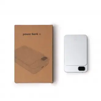 VATUM - Powerbank z ładowaniem bezprzewodowym i ekranem wyświetlającym poziom baterii, 10 000 mAh.