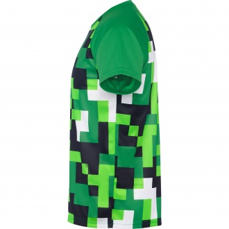 VENTOR - Koszulka techniczna unisex 150 g/m² z geometrycznym wzorem