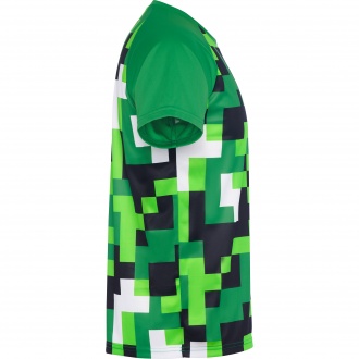 VENTOR - Koszulka techniczna unisex 150 g/m² z geometrycznym wzorem