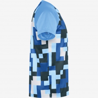 VENTOR - Koszulka techniczna unisex 150 g/m² z geometrycznym wzorem