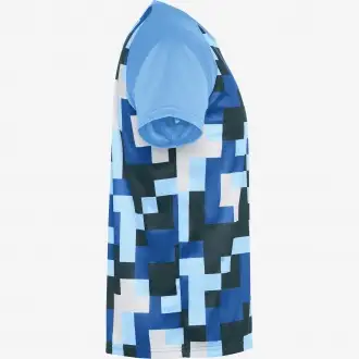 VENTOR - Koszulka techniczna unisex 150 g/m² z geometrycznym wzorem