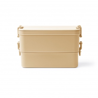 KADY - Pudełko na lunch z PP z osobnymi komorami i sztućcami w zestawie