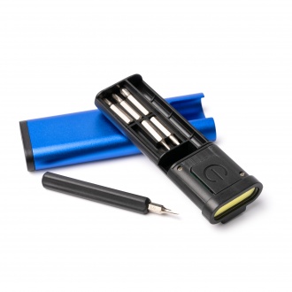 CARPIX - Latarka ze śrubokrętem z zestawem bitów