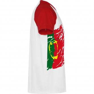 FORZA - Koszulka poliestrowa (190 g/m²) z wzorem flagi