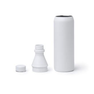 BLOSON - Stainless steel vacuum bottle with dual-opening system, 550 ml