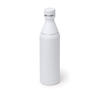BLOSON - Stainless steel vacuum bottle with dual-opening system, 550 ml