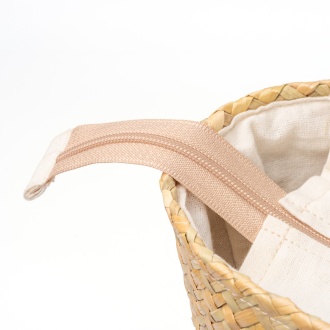 MIYAKO - Torba z bawełny i słomy