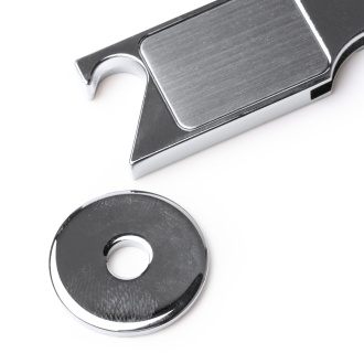 LIBOK - Metalowy brelok żetonem do wózka