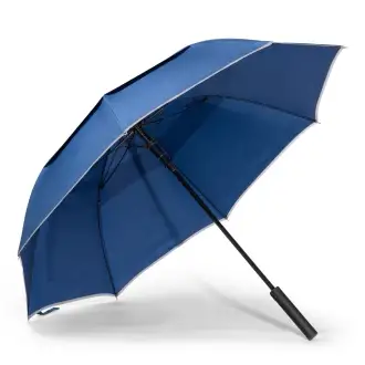 LINZ - Parasol z RPET z paskiem odblaskowym