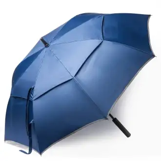 LINZ - Parasol z RPET z paskiem odblaskowym