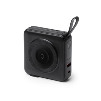 FREMONT - Wireless Power Bank (3-in-1) with Cable and Charging Adapters, 10,000 mAh