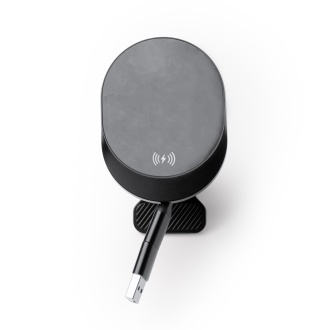 BRAVEK - Magnetyczny uchwyt samochodowy z ładowarką bezprzewodową