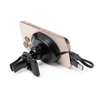 BRAVEK - Magnetyczny uchwyt samochodowy z ładowarką bezprzewodową